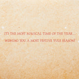 Most Festive Yule Season Harry Potter Christmas Greeting Card