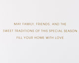 Fill Your Home with Love Hanukkah Greeting Card