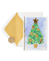 Wishing You and Yours A Merry Christmas Greeting Card