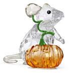 Idyllia Mouse and Pumpkin Figurine