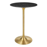 Luna Cocktail Table - Gold RENTAL