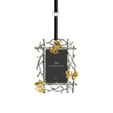 Butterfly Ginkgo Frame Ornament