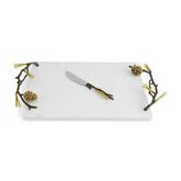 Pine Cone Cheeseboard With Knife