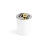 Pomegranate Silver & Gold Scented Candle, 8 oz.