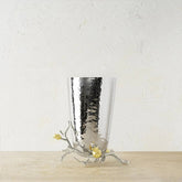 Pomegranate Silver & Gold Vase - Large
