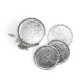 White Orchid Drink Coaster Set