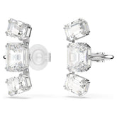 Millenia Clip Earrings White - LAST IN STOCK