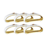 Diana Gold Napkin Ring - Set Of 6, Gold