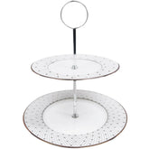 Princess Platinum 2-Tier Cookie / Chocolate Stand