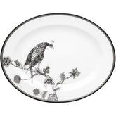 Pavo Silver 16 Oval Platter