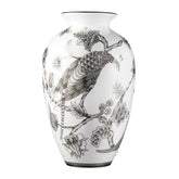 Pavo Silver Urn Vase