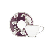 Pavo Silver Espresso Cup & Saucer
