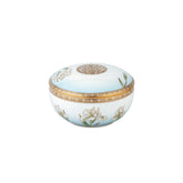 Iris Covered Bowl / All Purpose Gold