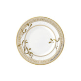 Golden Leaves Bread Butter Plate Gold