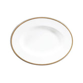 Comet Gold 9" Oval Platter, Gold