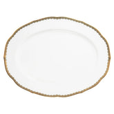 Antique Gold 14" Oval Platter