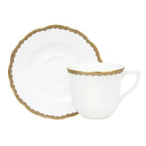 Antique Gold Tea Cup & Saucer, Gold