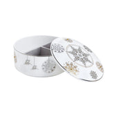 Winter Crystal Jewelry Box Platinum Rim