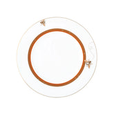 My Honeybee Salad / Dessert Plate Gold-Orange