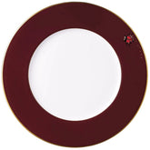 My Ladybug Charger Plate Gold-Burgundy