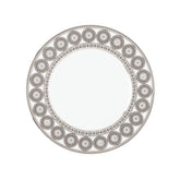 Platinum Leaves Salad / Dessert Plate Platinum