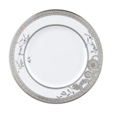 Platinum Leaves Dinner Plate Platinum