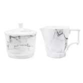 Villa Bianca Sugar & Creamer Set Grey