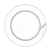 My Dragonfly Dinner Plate with Crystal