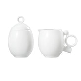 Geometrica White Sugar & Creamer Set