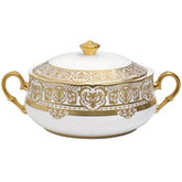 Carlsbad Queen White Covered Vegetable Bowl / Soup Tureen