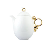 Geometrica Gold Teapot
