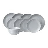 Light Grey 12 Piece Dinner Set