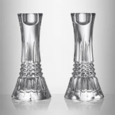Lismore Diamond Candlestick 17.5cm 7in, Set of 2