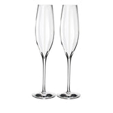 Elegance Optic Flute 240ml 8floz, Set of 2