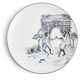 Sheila Bridges Dancing Serving Plate