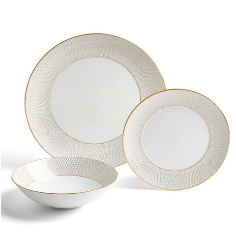 Gio Gold 12 Piece Place Set