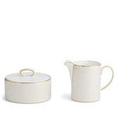 Gio Gold Cream & Sugar Set
