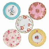Royal Albert 100 Years Of Royal Albert 1950-1990 5-piece Plate Set