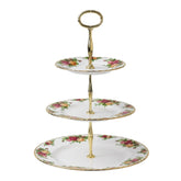 Royal Albert Old Country Roses 3-tier Cake Stand