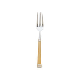 Royal Bramasole Mirrored Accented Gold 18/10 Stainless Steel Dinner Fork