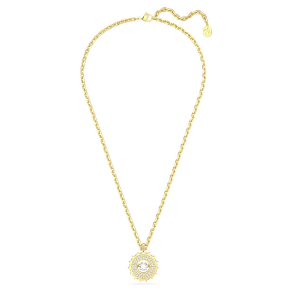 Victoria Cruz Genoveva gold-plated layering necklace white in star shape