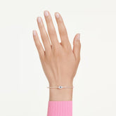 Symbolica bangle Eye, Multicolored, Rose gold-tone plated