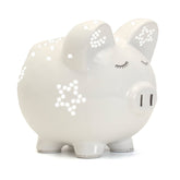 White Night Light Pig Bank