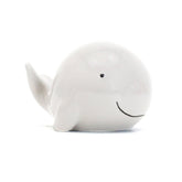 White Solid Whale Bank