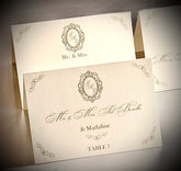 Custom Tented Escort Card - Large