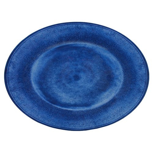 Campania Blue Oval Platter