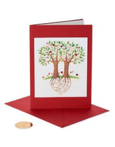 Heart Trees Valentine's Day Card