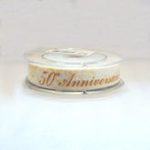 Decorative 25th & 50th Anniversary Ribbons