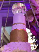 Miami Chic Round Acrylic Cake Topper