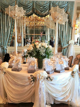 Dalmazio Design Fairy Tale Specialty Table Swag Pink & Lavender